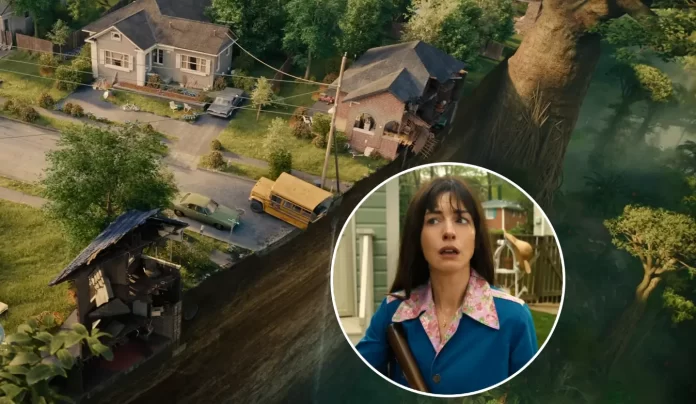 Anne Hathaway mezi dinosaury
